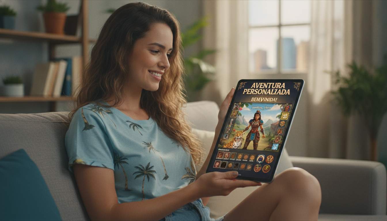 Experiência de jogo personalizada